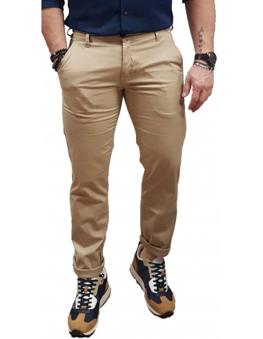 Cover Jeans - Chilly - M0073-26 - Beige - παντελόνι υφασμάτινο