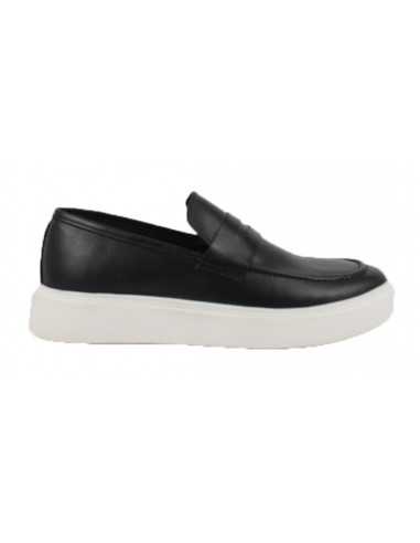 Giovanni Morelli - Q507U0032002 - Loafers - Black Leather - Παπούτσια