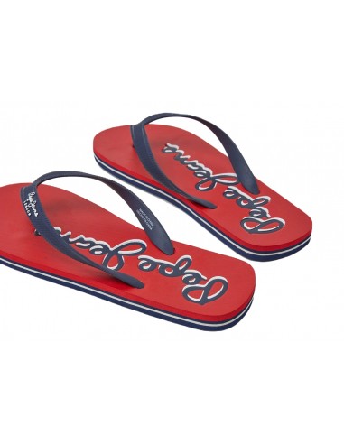 Pepe Jeans - PMS70129-255 - Bay Beach Logo - Red - Σαγιονάρες