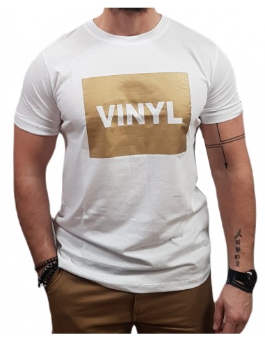 Vinyl Art - 89417-02 - GOLD BOX T-SHIRT - White - μπλούζα μακό