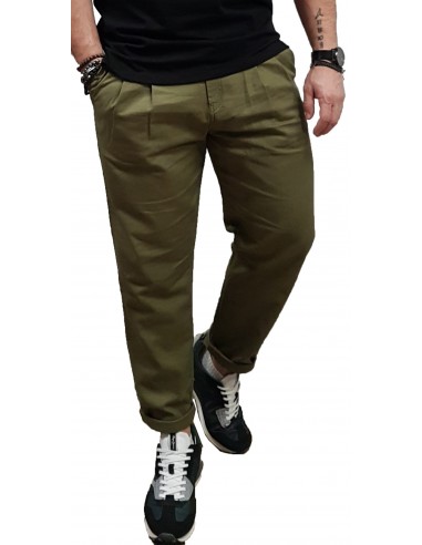 Cover - Willy - L0101-26 S/S-23 -  Khaki - Παντελόνι Υφασμάτινο