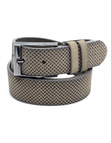 Legend - LC-08 - Leather Belt - Beige - Ζώνη