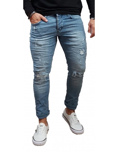 Senior - 547 - Slim Fit - Blue Denim - Παντελόνι Jeans