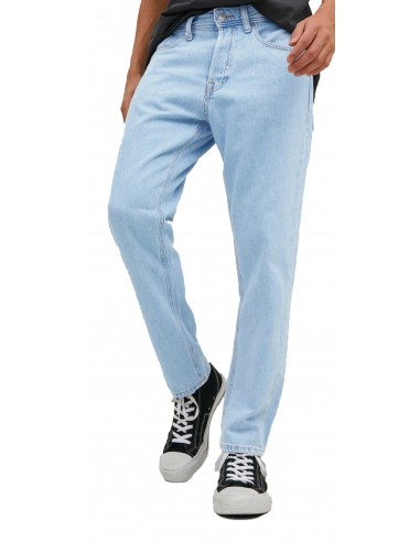Jack&Jones - 12244893 - Jji Frank Jj Original SBD 512 - Light Blue Denim - παντελόνι Jeans CROPPED FIT