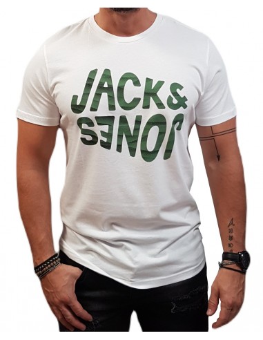 Jack&Jones - 12210481 - JCO Surf Tee SS Crew Neck - White - Slim Fit  - T-shirt