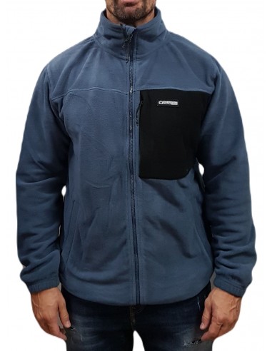 Emerson - 232.EM29.20 - Blue/Black - Ζακέτα fleece