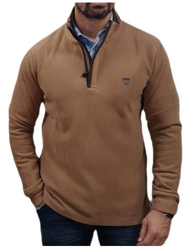 Lexton - 13.32 - Capten HalfZip''23 - Camel - Regular Fit - Μπλούζα