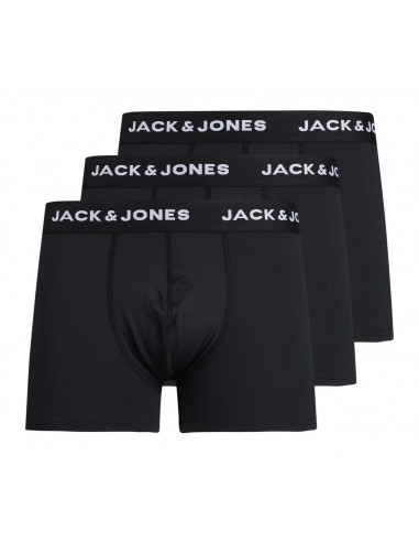 Jack&Jones- 12171944 - Jac Anthony Trunks 3 Pack - Black/Black - Εσώρουχα