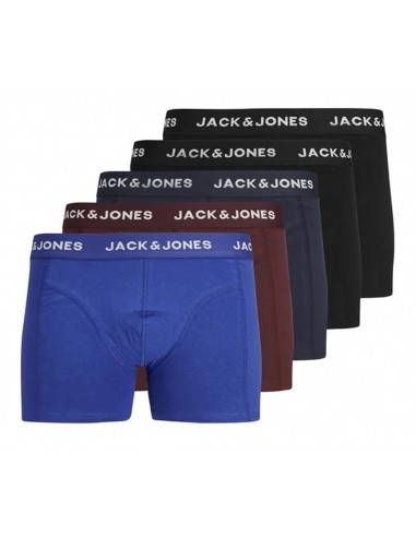 Jack&Jones - 12242494 - Jac Black Friday Trunks 5 Pack Box - Black/Navy Blazer  - Εσώρουχα