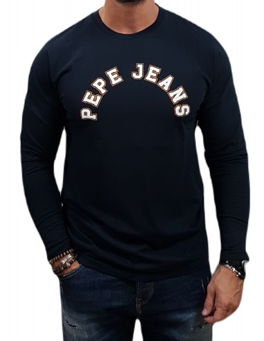 Pepe Jeans - PM509227-594 μακό - μπλούζα - - Dulwich LS Tee Westend