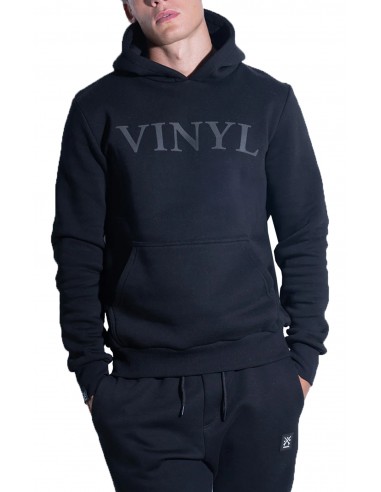 Vinyl Art - 66470-01 - ELEVATED LOGO HOODIE - Black - Φούτερ