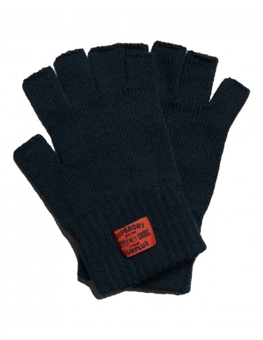 Superdry - W9310063A 98T - Workwear Knitted Gloves - Eclipse Navy - Γάντια