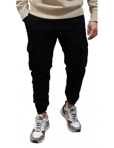 Senior - RM-400 - Cargo - Black - Slim Fit - Παντελόνι CARGO