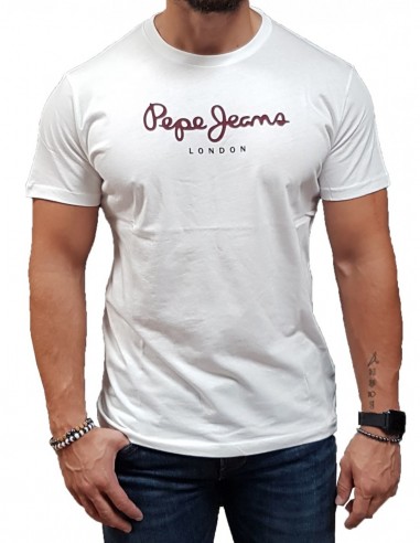 Pepe Jeans - PM508208-800 - Eggo N - White - Regular Fit - Μπλούζα Μακό