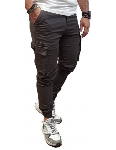 Senior - RM-400 - Slim Fit - Dark Grey - Παντελόνι CARGO
