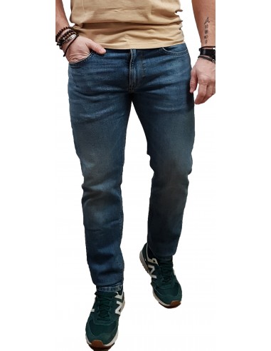 Pepe Jeans - PM207390HT72-000 - Tapered -  Blue Denim - Παντελόνι Jean