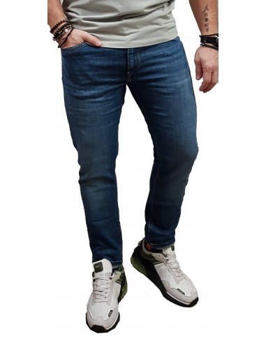 Pepe Jeans - PM207391HT52-000 - Tapered -  Blue Denim - Παντελόνι Jean