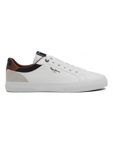 Pepe Jeans - PMS30839-800 - Kenton Court M  - White - Παπούτσι Ανδρικό
