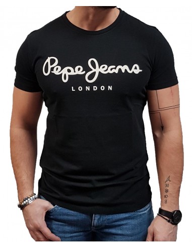 Pepe Jeans - PM508210-999 - Original Stretch N - Black -  μπλούζα μακό