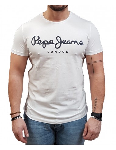 Pepe Jeans - PM508210-800 - Original Stretch N - White -  μπλούζα μακό