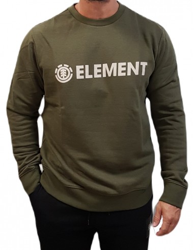 Element - U1CRA1 ELF0 - Blazin Crew - 531/Army - Regular Fit - College Sweatshirt -Φούτερ