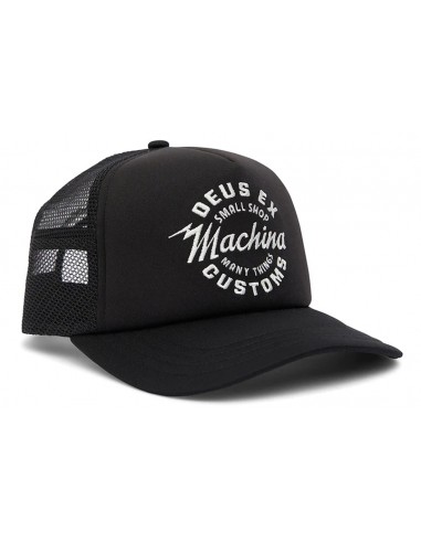Deus Ex Machina - DMP247258 -BLK - Amped Circle Trucker - Black - One Size - Καπέλο