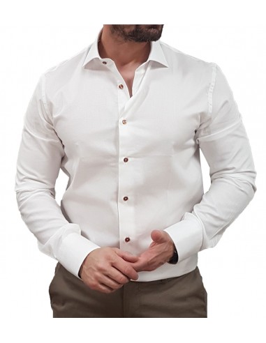Vittorio Artist - 800-2324-003- White/Beige - Πουκάμισο