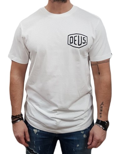 Deus Ex Machina - DMP241438A-WHT - Classic Parilla TEE - White - Μπλούζα μακό