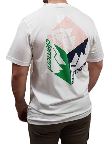 Element - ELYZT00378 - Joint Cube SS - WBB0/White- T-shirt