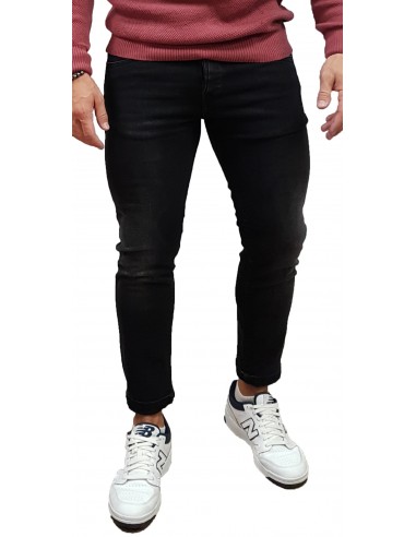 Cover - Royal - G0458-27 - Royal - Black Denim - Skinny Fit - παντελόνι Jeans