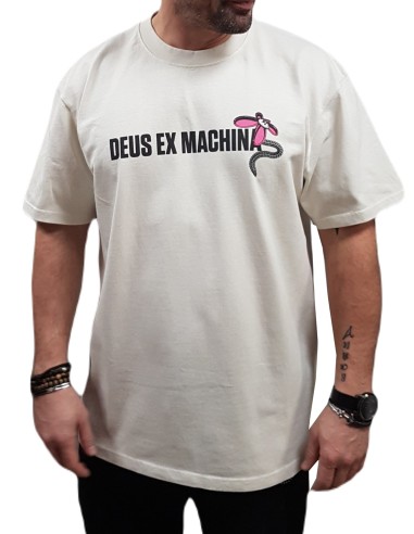 Deus Ex Machina - DMS231183A-DWH - Surf Shop Tee - Dirty White - Oversize Fit - Μπλούζα μακό