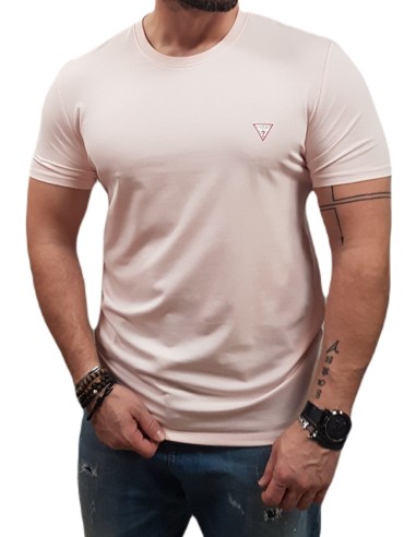 Guess - M2YI24J1314-A61D - Pink - Slim Fit - T-Shirt Μακό