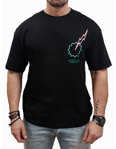 Jack&Jones - 12254172 - Jor Vivid Tee SS Crew Neck TG - Black - Oversize  - T-shirt
