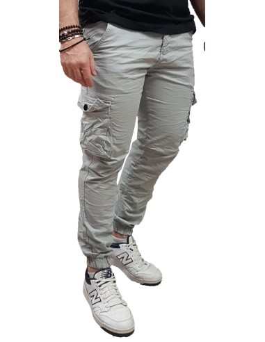 Senior - 1355 - Slim Fit - Light Grey - Παντελόνι Υφασμάτινο