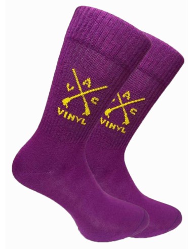 Vinyl Art - 02030-22 - LOGO SOCKS - 2 Pack - Purple - Κάλτσες