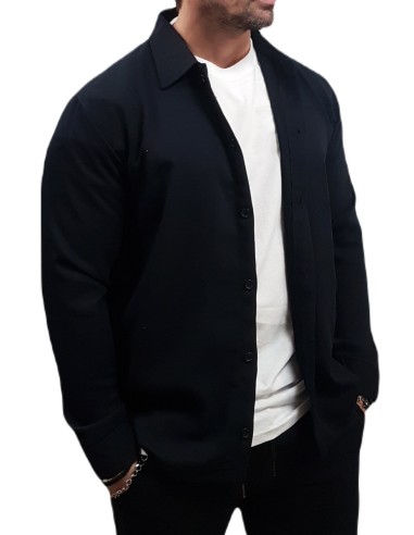 MRT Martini - 4433-pedro - Blue/Black - Overshirt Jacket