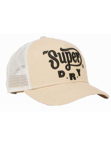 Superdry - Y9011020A 9CK - Dirt Road Trucker Cap - Sandstone Brown - Καπέλο