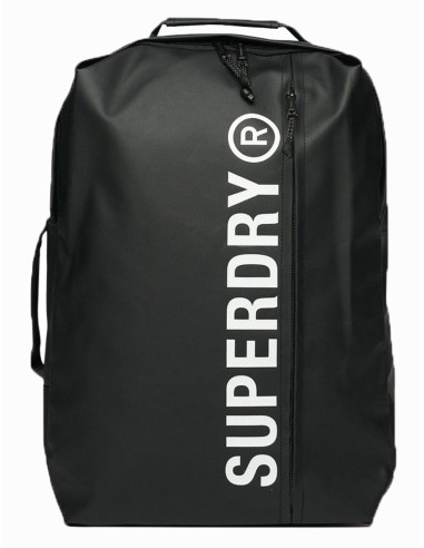 Superdry - W9110368A 33B - 35L Tarp Backpack - Black/Optic - Τσάντα