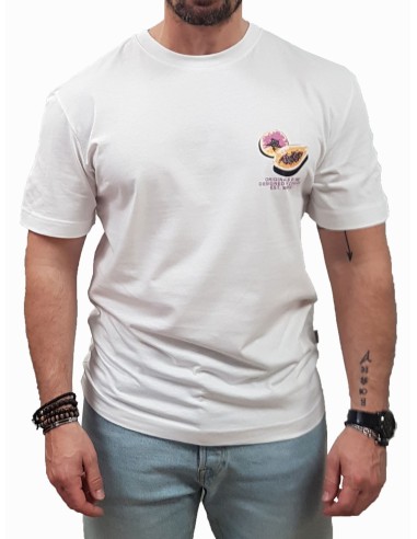 Jack&Jones - 12252175 - Jor Tampa Back TEE SS Neck SN - Bright White - T-shirt