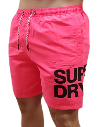 Superdry - M3010228A MBC - Sportswear Logo 17 Swimshort - Socking Pink  - Μαγιό