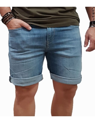 Pepe Jeans -  PM801080ΜΝ8-000 - Slim Short - Blue Denim - Βερμούδα Jean