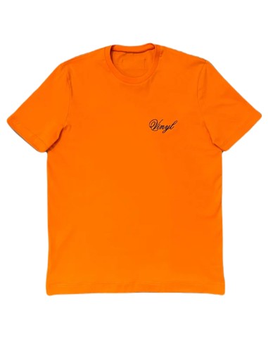 Vinyl Art - 58240-27- REGULAR FIT - Orange - μπλούζα μακό