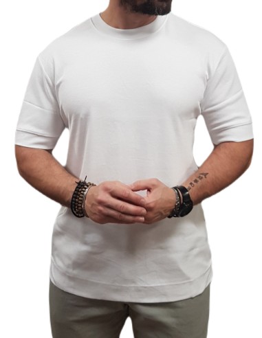BISTON - 51-206-047 - White - Κοντομάνικο μπλουζάκι
