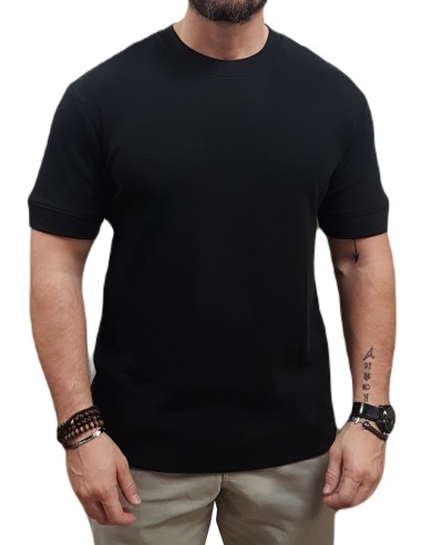 BISTON - 51-206-047 - Black - Κοντομάνικο μπλουζάκι