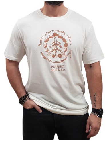 Element - ELYZT00380 - Findings SS - WBB0/White - T-shirt