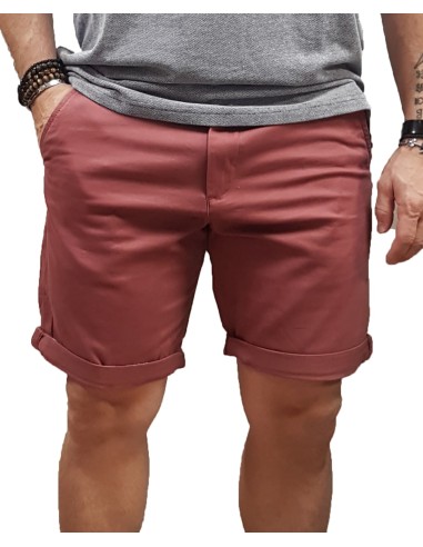 Jack&Jones - 12165604 - JPST Bowie Jj Shorts Solid SN - Roan Rouge - Βερμούδα Υφασμάτινη