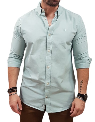 Rebase - 241-RGS-585 - Long Sleeve Shirt - Sky Blue - Πουκάμισο