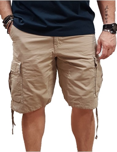 Jack&Jones - 12253122 - JPST Cole Jj Tucker Cargo Short SN - Dune/Solid - Βερμούδα Υφασμάτινη