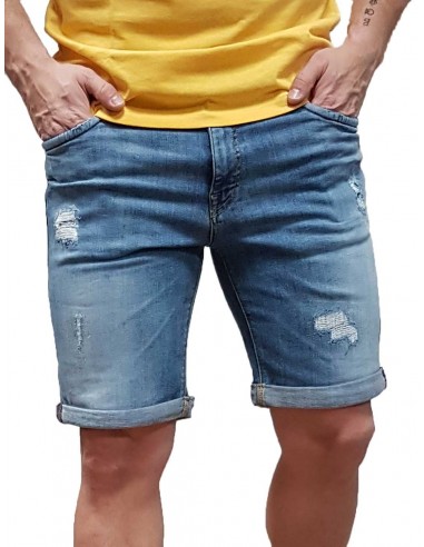 Jack&Jones - 12256766 - Jji Rick Jj Original Shorts AM 610  - Blue Denim Am 919  - Βερμούδα Jean