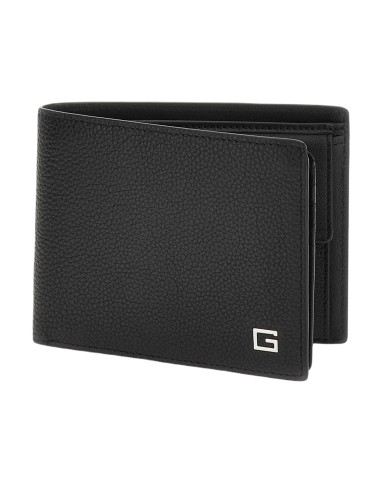 Guess - SMNEZULEA24 - Zurigo - Black - Leather - Πορτοφόλι